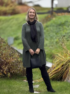 Sally strikket kjole