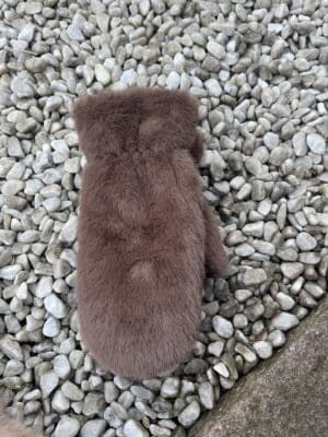 Olivia fake fur votter